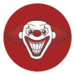 Evil Clown Stickers sticker