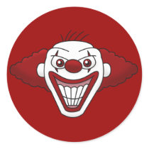 Evil Clown Stickers