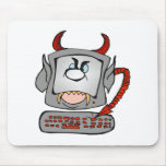 evil computer mousepad
