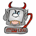 evil computer cut outs