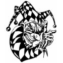 EVIL COURT JESTER T SHIRT by alittleblack