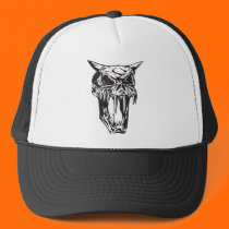 evil demon skull hats