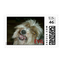 Evil Dog Stamp by DylanDezignz Evil Dog Stamp
