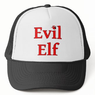 Evil Elf Holiday hat