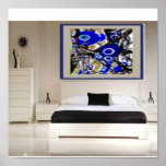 EVIL EYE CHARMS BY LIZ LOZ POSTER