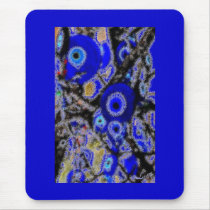 EVIL EYE CHARMS MOUSE PADS
