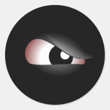 Evil Eye Round Stickers