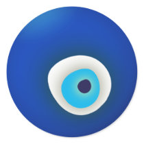 Evil Eye Round Stickers