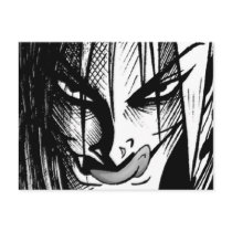 Evil Eyes Postcard