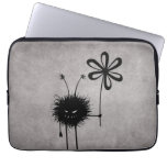 Evil Flower Bug Vintage 13in Laptop Sleeve