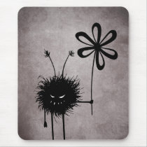 Evil Flower Bug Vintage Mousepad mousepads