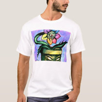 Evil Flower Pot t-shirts