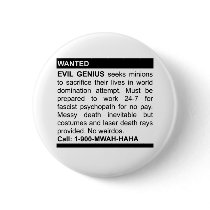 Evil Genius Ad buttons by SuperBug Evil Genius Ad buttons