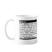 Evil Genius Ad Mug