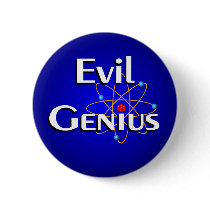 Evil Genius buttons by ToucanIsland Evil Genius buttons