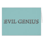 Evil Genius cards