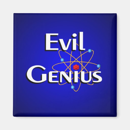 Evil Genius Fridge Magnets