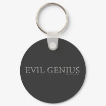 Evil Genius keychains by thefrozenduck Evil Genius keychains