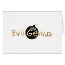 Evil Genius Logo Card