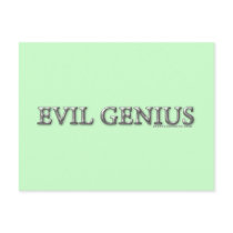 Evil Genius postcards by thefrozenduck Evil Genius postcards
