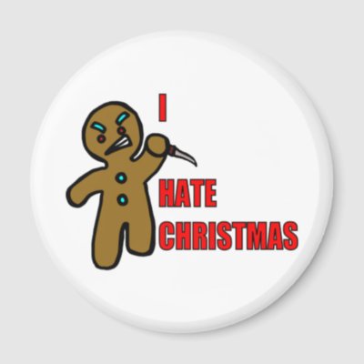 Evil Gingerbread Man magnets