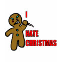 Evil Gingerbread Man t-shirts