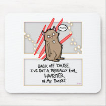 Evil Hamster! Mouspad mousepads