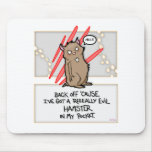 Evil Hamster! Mouspad Mousepads