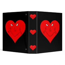 Evil Heart Face binders