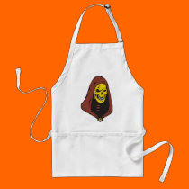 evil hooded skull aprons