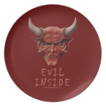 Evil Inside Plates