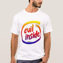 Evil Inside t-shirts by thehogue Evil Inside t-shirts