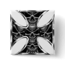 Evil Iron Cross Buttons