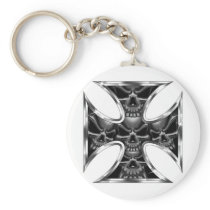 Evil Iron Cross Keychains