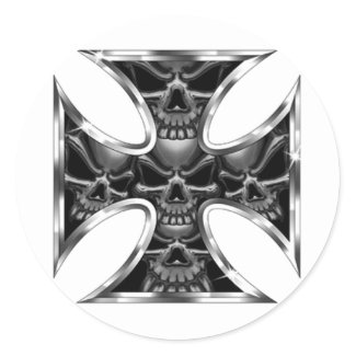 Evil Iron Cross sticker