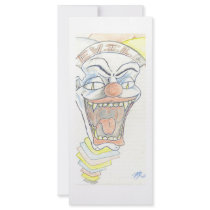 Evil Jack in the Box rack cards