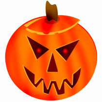 Evil Jack O Lantern 2-Sided Women's Dark Shirts