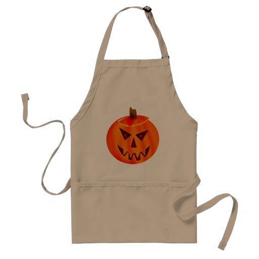 Evil Jack O Lantern Aprons