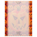 Evil Jack-O-Lantern Letterhead