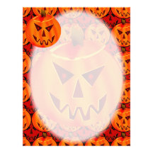 Evil Jack-O-Lantern Letterhead