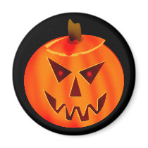 Evil Jack O Lantern Magnets