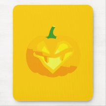 Evil Jack-O-'Lantern Mousepad