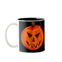 Evil Jack O Lantern Mugs