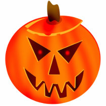 Evil Jack O Lantern Ornament Photo Cut Out