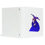 Evil Jester Clown Vinyl Binder