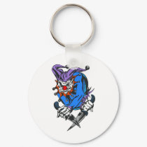 evil killing clown keychains