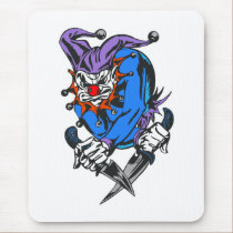 evil killing clown mousepads