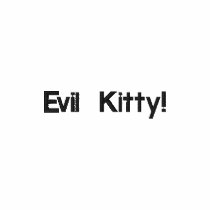Evil Kitty! embroidered shirts