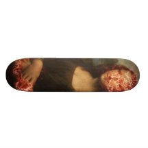 Evil Laser Mona Lisa Skate Board Deck
