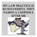 evil lawyer posters